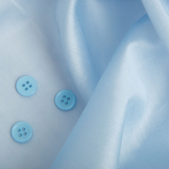 Тканина Тенсел шовк 45 г/м2 150 см легка, дихаюча для вишуканого одягу блакитна, фото 3 Тканина Тенсел шовк 45 г/м2 150 см легка, дихаюча для вишуканого одягу блакитна, фото 3