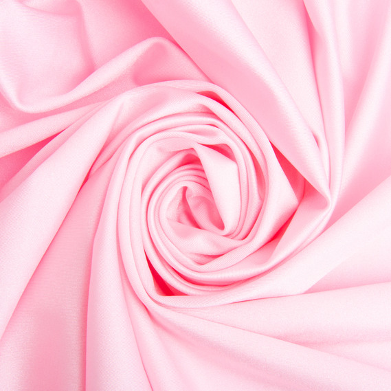 Тканина трикотаж Біфлекс 200 гр/м2, тканина стрейчева трикотажна, еластична для купальників та спортивного одягу св/рожева, фото 1