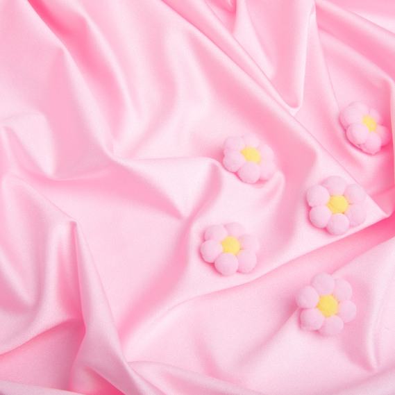 Тканина трикотаж Біфлекс 200 гр/м2, тканина стрейчева трикотажна, еластична для купальників та спортивного одягу св/рожева, фото 3