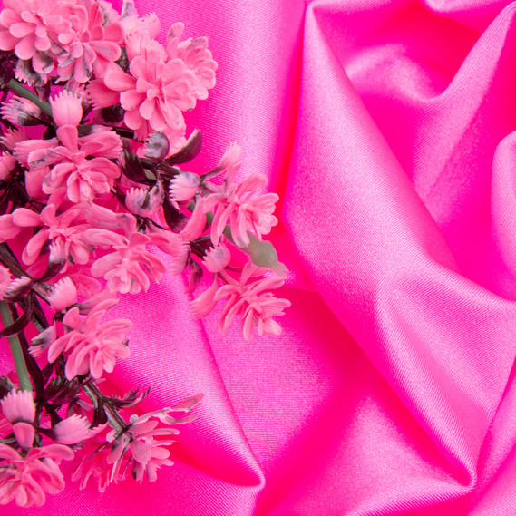 Ткань трикотаж Бифлекс 200 гр/м2 стрейчевая эластичная блестящая для купальников и спортивной одежды рожева, фото 3