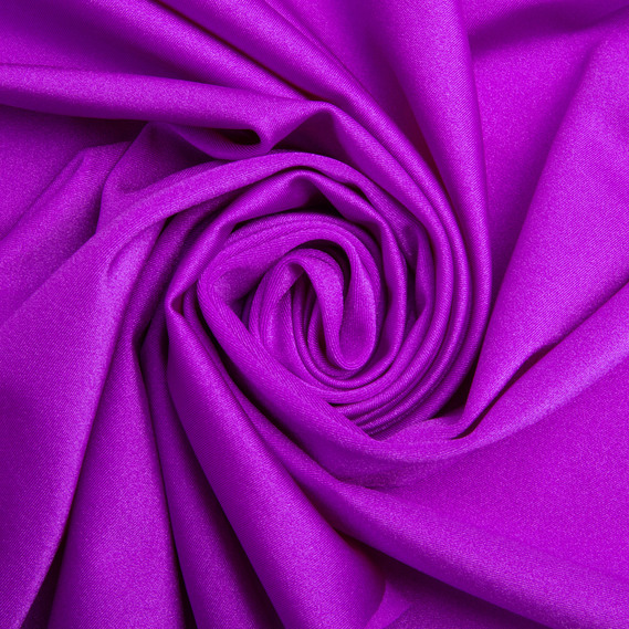 Knitted fabric Supplex 200 g/m2, stretch knitted fabric, elastic shiny fabric пурпурна, фото 1
