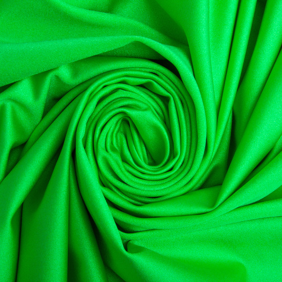 Knitted fabric Supplex 200 g/m2, stretch knitted fabric, elastic shiny fabric салат, фото 1