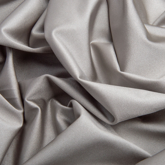Ткань трикотаж Бифлекс 200 гр/м2 стрейчевая эластичная блестящая для купальников и спортивной одежды попіл, фото 2