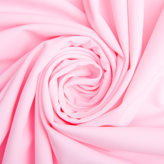 Knitted fabric Biflex matte 204 gr/m2, elastic fabric, fabric for swimwear, leggings, sportswear ніжно рожева, фото 1