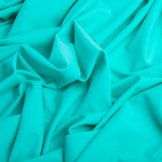 Knitted fabric Biflex matte 204 gr/m2, elastic fabric, fabric for swimwear, leggings, sportswear бірюза, фото 2