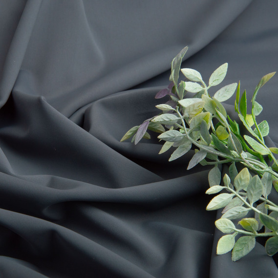 Knitted fabric Biflex matte 204 gr/m2, elastic fabric, fabric for swimwear, leggings, sportswear т/сіра, фото 3