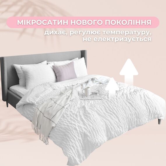 Набор подушек 2 шт 50х70 CloudDream IDEIA искусственный пух, белый, гипоаллергенная подушка в коробці, фото 5 Набор подушек 2 шт 50х70 CloudDream IDEIA искусственный пух, белый, гипоаллергенная подушка в коробці, фото 5