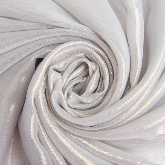 Ткань шифон стрейч с напылением Cold 55 гр/м2 150 см для платьев, блуз, декора и аксессуаров сіра, фото 1 Ткань шифон стрейч с напылением Cold 55 гр/м2 150 см для платьев, блуз, декора и аксессуаров сіра, фото 1