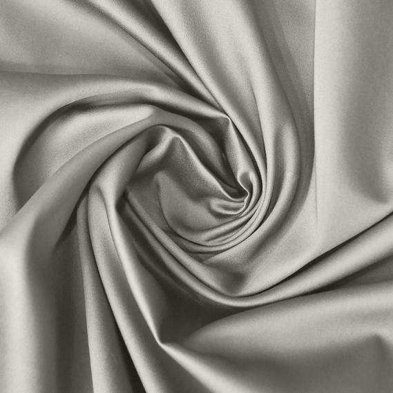 Ткань сатин 240 см 110 гр/м2 300 ТС натуральный хлопок премиум качество для постельного белья, покрывал, декора  сірий/беж, фото 1