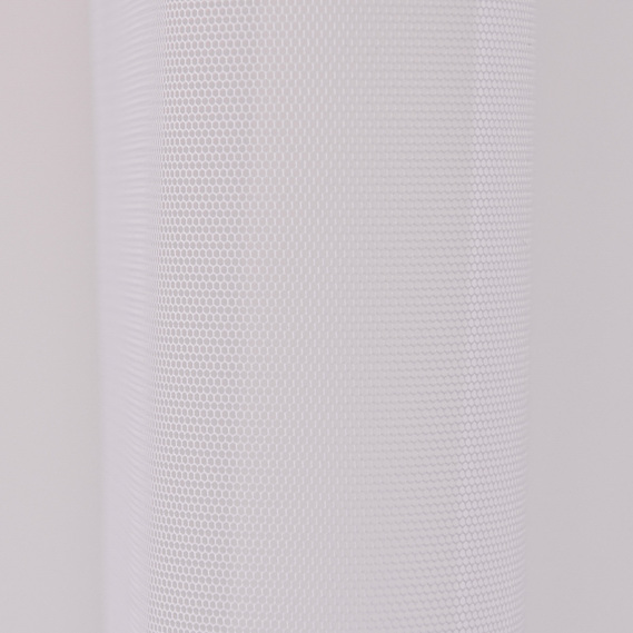 Тюль фатин однотонный Донна V-401 біла, фото 2