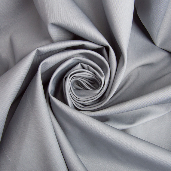 Тканина медична твіл 155 гр/м2 150 см, тканина для медичного одягу, халатів, костюмів, уніформи №48 (8501) сірий, фото 1