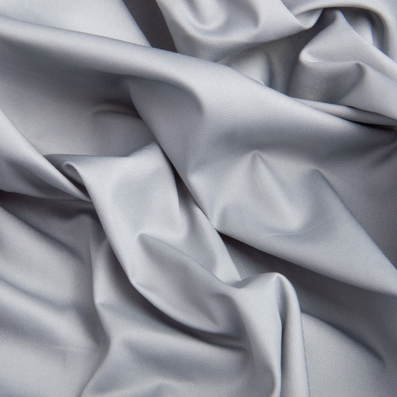 Тканина медична твіл 155 гр/м2 150 см, тканина для медичного одягу, халатів, костюмів, уніформи №48 (8501) сірий, фото 2