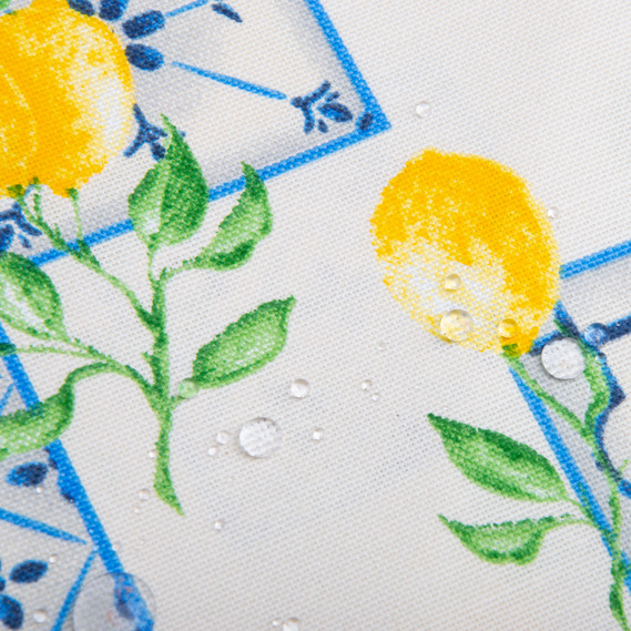 Ткань декоративная скатерная хлопок с водоотталкивающей пропиткой, 180 см, 220 гр/м2, для скатертей, штор, декора лимони, фото 4 Ткань декоративная скатерная хлопок с водоотталкивающей пропиткой, 180 см, 220 гр/м2, для скатертей, штор, декора лимони, фото 4