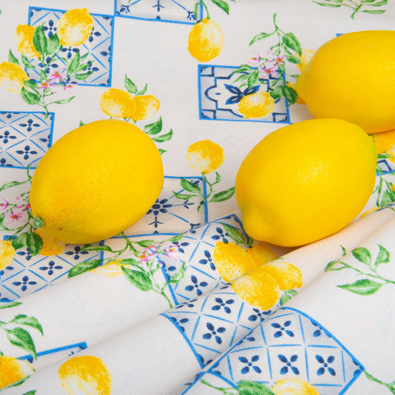 Ткань декоративная скатерная хлопок с водоотталкивающей пропиткой, 180 см, 220 гр/м2, для скатертей, штор, декора лимони, фото 5 Ткань декоративная скатерная хлопок с водоотталкивающей пропиткой, 180 см, 220 гр/м2, для скатертей, штор, декора лимони, фото 5