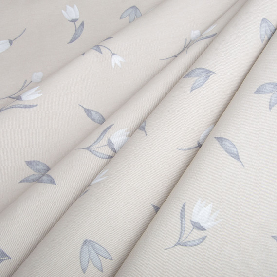 Ткань декоративная скатерная хлопок с водоотталкивающей пропиткой, 180 см, 220 гр/м2, для скатертей, штор, декора пролісок , фото 3