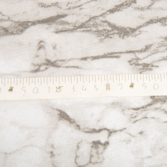 Ткань декоративная скатерная хлопок с водоотталкивающей пропиткой, 180 см, 220 гр/м2, для скатертей, штор, декора мармур сіро/білий, фото 6