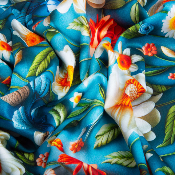 Ткань сатин для постельного белья, пл 130 гр/м2 210 ТС, хлопок, 240 см Глорія, фото 3