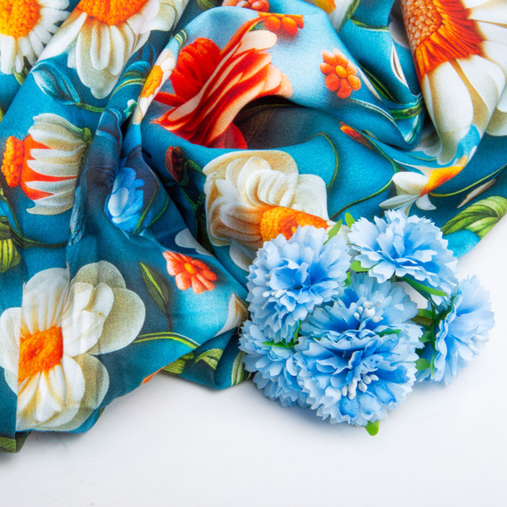 Ткань сатин для постельного белья, пл 130 гр/м2 210 ТС, хлопок, 240 см Глорія, фото 5