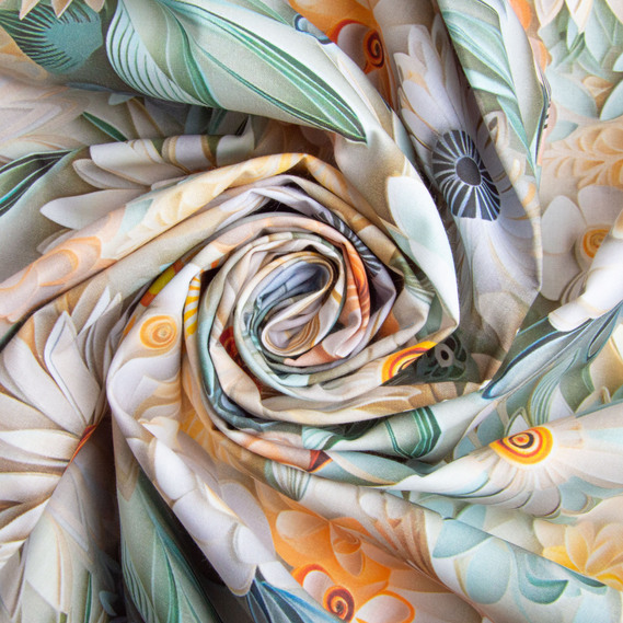 Ткань бязь ранфорс 5D для постельного белья, хлопок 125 гр/м2 240 см натуральная, постельная ткань, ткань для простыней, пододеяльников, наволочек Жоржина, фото 1