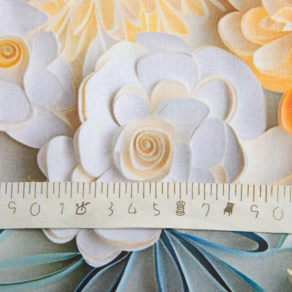 Ткань бязь ранфорс 5D для постельного белья, хлопок 125 гр/м2 240 см натуральная, постельная ткань, ткань для простыней, пододеяльников, наволочек Жоржина, фото 5