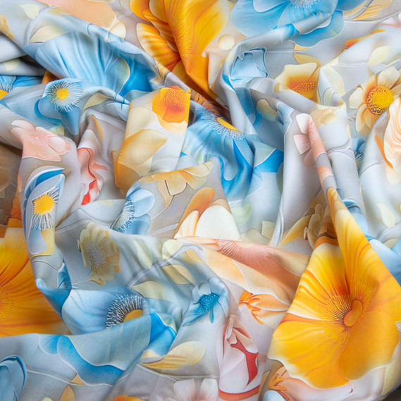 Тканина бязь ранфорс 5D для постільної білизни, бавовна 125 гр/м2 240 см натуральна, постільна тканина, тканина для простирадл, підковдр, наволочок Надія, фото 3