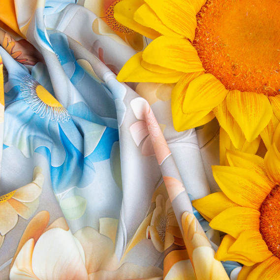 Тканина бязь ранфорс 5D для постільної білизни, бавовна 125 гр/м2 240 см натуральна, постільна тканина, тканина для простирадл, підковдр, наволочок Надія, фото 4