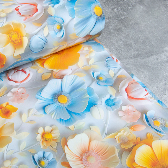 Тканина бязь ранфорс 5D для постільної білизни, бавовна 125 гр/м2 240 см натуральна, постільна тканина, тканина для простирадл, підковдр, наволочок Надія, фото 6