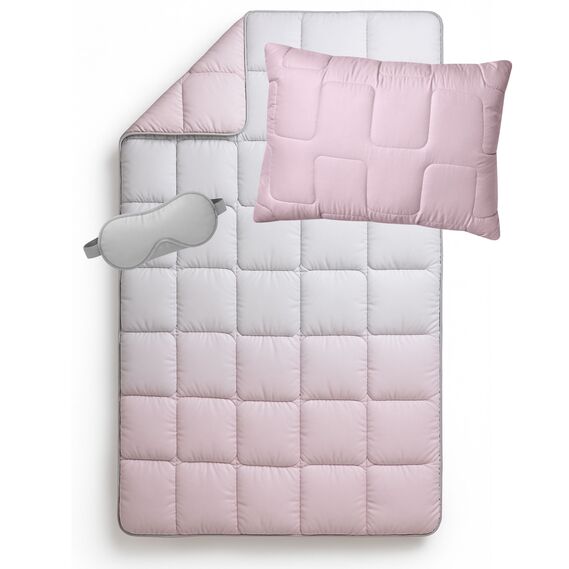 Set WomenTime IDEIA duvet 140x210 and pillow 50x70, hypoallergenic, artificial down, soft pillow в коробці, фото 1