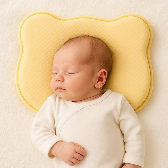 Подушка ортопедична дитяча BabyComfort PAPAELLA 27х22х3 см з ефектом пам`яті з наволочкою, фото 6