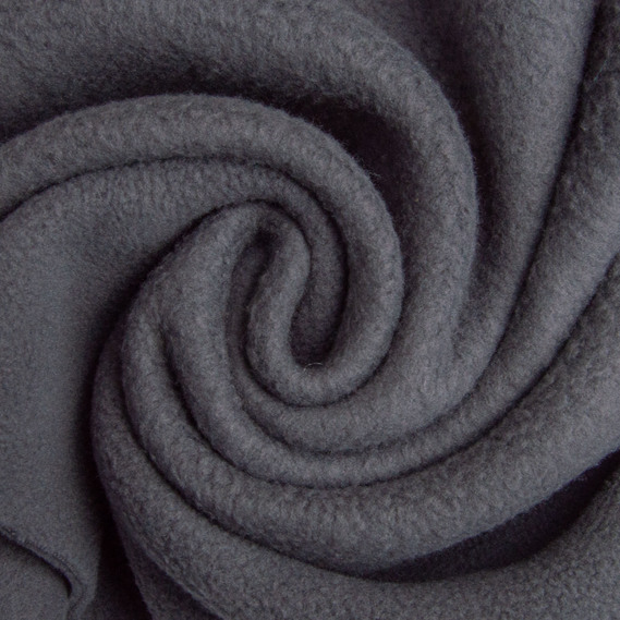 Тканина фліс однотонна 380 гр/м2 тепла тканина полар, м`яка для флісовок, кофт, штанів сірий, фото 1 Тканина фліс однотонна 380 гр/м2 тепла тканина полар, м`яка для флісовок, кофт, штанів сірий, фото 1