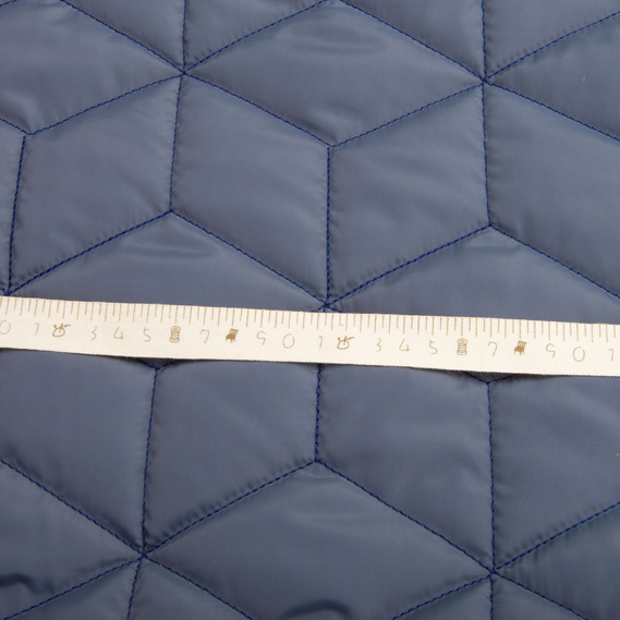 Ткань плащевая стеганная 10x10 см, утеплитель синтепон 100 + спанбонд, плащевой однотонный, 140 см, 210 гр/м2 сіра, фото 5