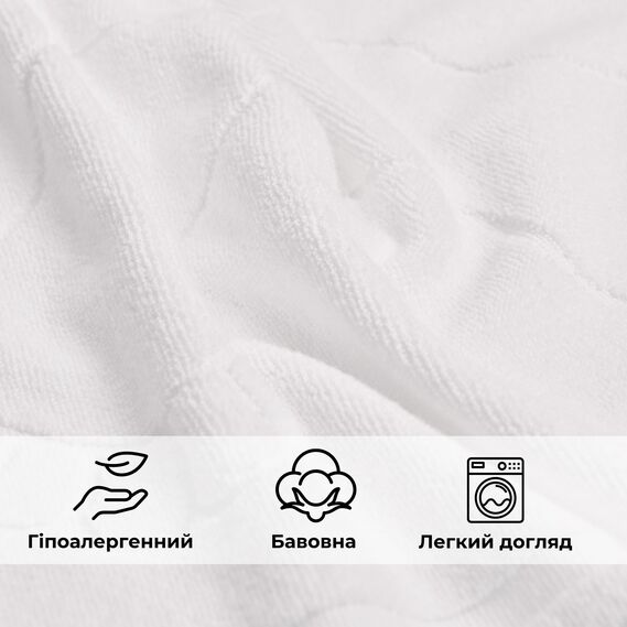 Коврик для ног и ванной комнаты 50х70 см хлопок жаккард с ножками пл 700 гр/м2 білий, фото 7