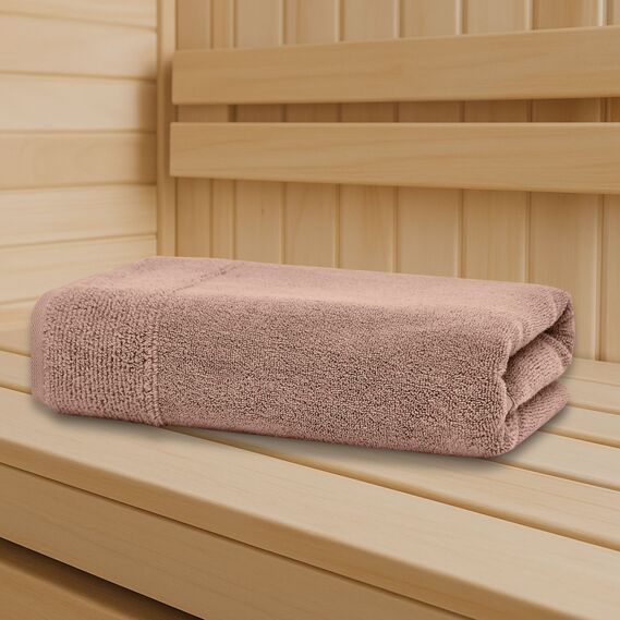 Terry Bath Towel 70х140 cm, 600 GSM, for Body, 100% Natural Cotton беж, фото 6