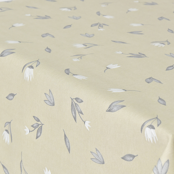 Скатертина з водовідштовхувальним просоченням IDEIA 140х170 см бавовна пролісок , фото 5