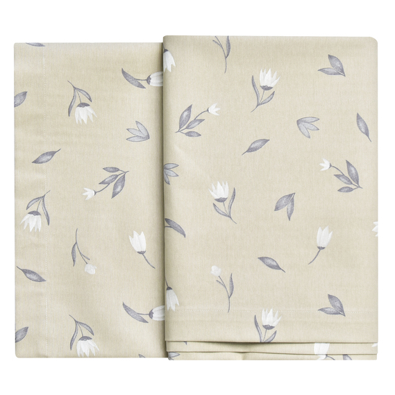 Скатертина з водовідштовхувальним просоченням IDEIA 140х170 см бавовна пролісок , фото 8