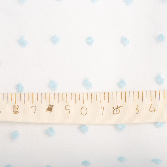 Тканина органза напівпрозора 25 г/м2 145 см, легка для суконь, декору, вечірніх і карнавальних костюмів блакитна, фото 5