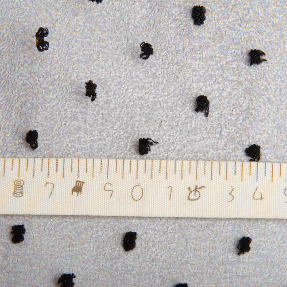 Ткань органза полупрозрачная 25 гр/м2 145 см легкая для платьев, декора, вечерних и карнавальных костюмов чорна, фото 5