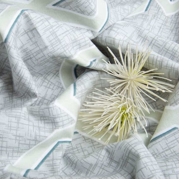 Ткань фланель хлопок 230 см 167 гр/м2, мягкая ткань для постельного белья, пеленок, фото 4