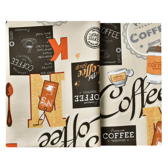 Скатерть с водоотталкивающей пропиткой IDEIA 140х170 см хлопок Coffee, фото 6
