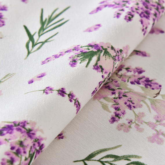 Скатертина з водовідштовхувальним просоченням IDEIA 140х170 см бавовна букет лаванди, фото 5 Скатертина з водовідштовхувальним просоченням IDEIA 140х170 см бавовна букет лаванди, фото 5