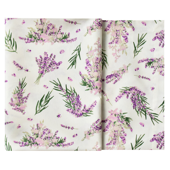 Скатертина з водовідштовхувальним просоченням IDEIA 140х170 см бавовна букет лаванди, фото 6 Скатертина з водовідштовхувальним просоченням IDEIA 140х170 см бавовна букет лаванди, фото 6