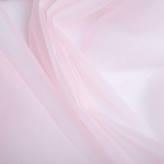 Ткань фатин евро 300 см 15 гр/м2 легкая декоративная для платьев, костюмов, декора
 V-H10 ніжно рожевий, фото 2 Ткань фатин евро 300 см 15 гр/м2 легкая декоративная для платьев, костюмов, декора
 V-H10 ніжно рожевий, фото 2