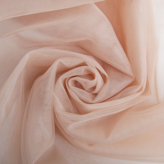 Tulle fabric, 3.0 meters, Euro style V-H103 темний лате, фото 1