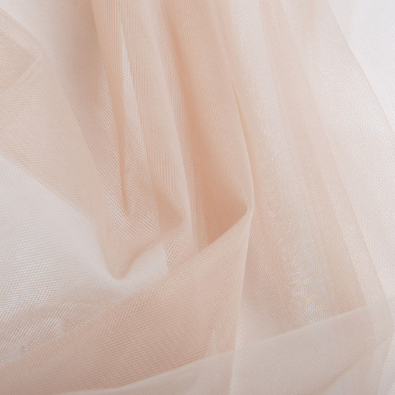 Tulle fabric, 3.0 meters, Euro style V-H103 темний лате, фото 2