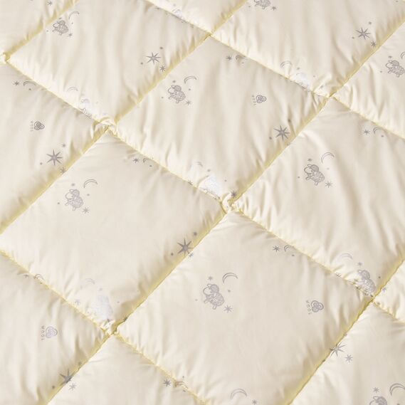 Wool blanket all-season SEI DESIGN 200х220 cm овечка молоко, фото 5