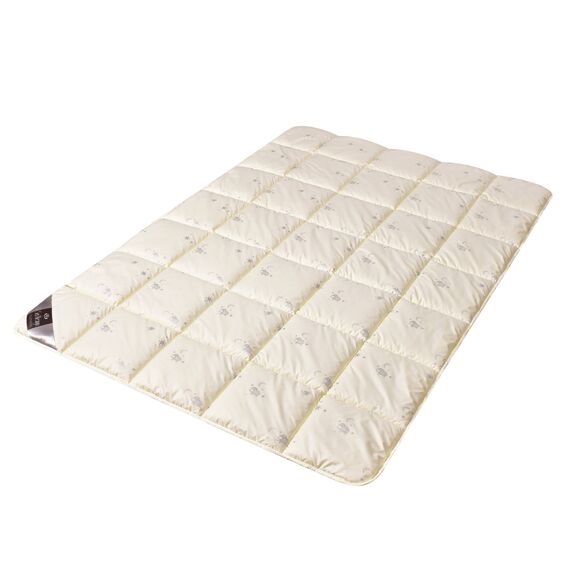 Wool blanket all-season SEI DESIGN 200х220 cm овечка молоко, фото 6