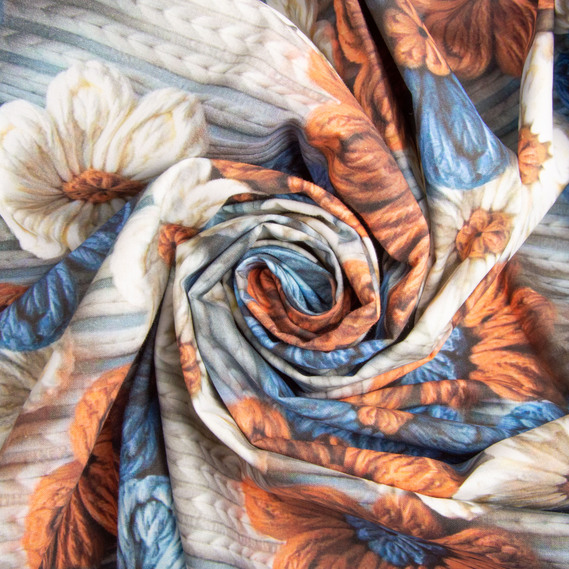 Тканина бязь ранфорс 5D для постільної білизни, бавовна 125 гр/м2 240 см натуральна, постільна тканина, тканина для простирадл, підковдр, наволочок Волошки, фото 1 Тканина бязь ранфорс 5D для постільної білизни, бавовна 125 гр/м2 240 см натуральна, постільна тканина, тканина для простирадл, підковдр, наволочок Волошки, фото 1