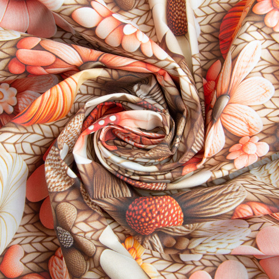 Ткань бязь ранфорс 5D для постельного белья, хлопок 125 гр/м2 240 см натуральная, постельная ткань, ткань для простыней, пододеяльников, наволочек Жовтень, фото 1