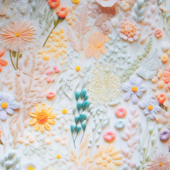 Ткань бязь ранфорс 5D для постельного белья, хлопок 125 гр/м2 240 см натуральная, постельная ткань, ткань для простыней, пододеяльников, наволочек 182 Ніжність, фото 2