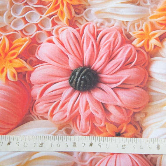 Ткань бязь ранфорс 5D для постельного белья, хлопок 125 гр/м2 240 см натуральная, постельная ткань, ткань для простыней, пододеяльников, наволочек 150/V01 Далія, фото 5